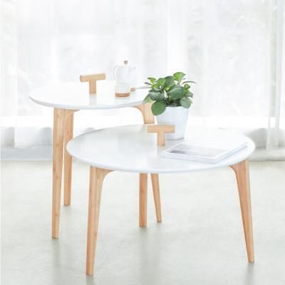 China Modern Eco - Friendly Natural Bamboo Table Bed Side Table With Handle for sale