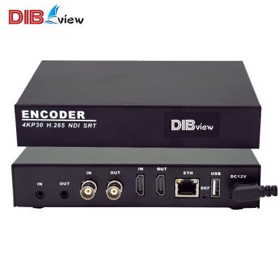 China Project Dibview OTV-NSH NDI HX H265 H264 HD MI IDS HLS HTTP Video Streaming UDP SRT UDP SRT Streaming Encoder Facebook Youtube Video Recording USB for sale