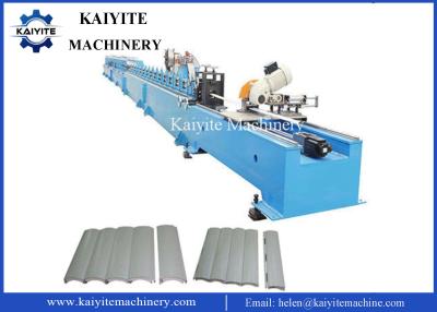 China Aluminum 41 & 55 PU Shutter Door Machine for sale