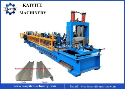 China Automatic Fast Interchange Type CZ Purlin Machine for sale