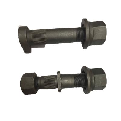 China 40Cr Grade 10.9 Rear Wheel Hub Bolts With Nuts For Truck for sale