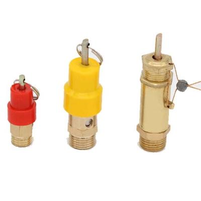 China Brass air compressor safety valve for air compressor for sale