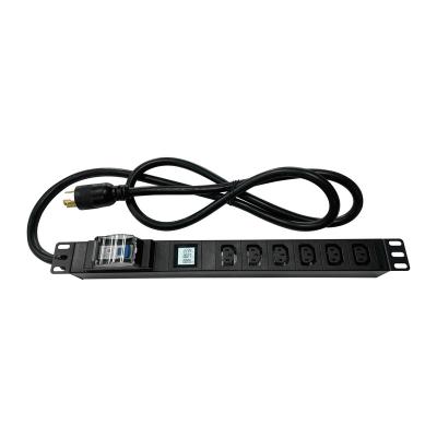 China Data Center/Cabinet PDU/Industrial Area etc. Server 245v 30A With Meter Rack Mount PDU Smart Socket for sale