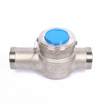 China Individual Construction Factory Price Premium Quality Dn20 S304 Stainless Steel Cold Water Meters for sale