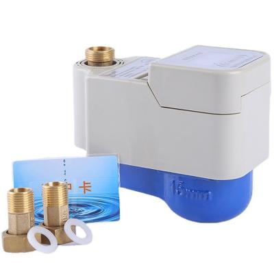 China High Quality Finest Price Copper Prepaid IC Card Vertical Water Meter for sale