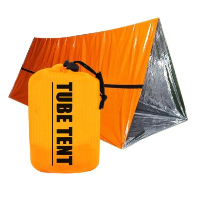 China Extended Type - 2 Person Mylar Emergency Survival Shelter With Nylon Bag for sale