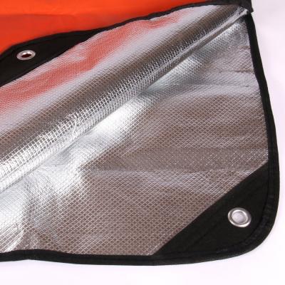 China Outdoor Wrap Outdoor Body Survival 60 x 82 Inch Thermal Reflective All Weather Survival Blanket for sale