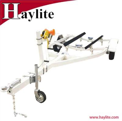 China Light Duty Folding Boat Trailer Small Boat Trailer Frame With Semi Trailer Parts for sale