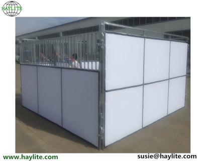 China sustainable & Easy Collect PVC Panel Temporary Horse Stall Used Horse Stable For Sale for sale