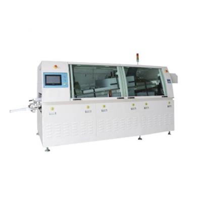 China Dual Waves SMT Wave Soldering Oven Automatic Met Touch Screen PLC Control Te koop