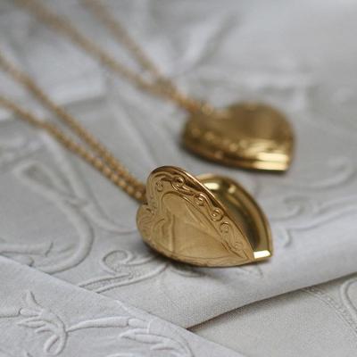 China FASHIONABLE hot selling 18k gold plated heart pendant necklack gift for girlfriend for sale