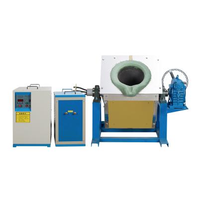 China Factory Direct Building Material Stores TGZ-15KW 10Kg Operated Factory Price Hand Crank Furnace IGBT Tin Melting Machine Smelter for sale