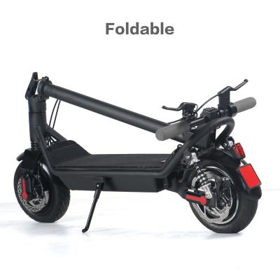 China 2021 Youth Exclusive 1000w Model 48V 13Ah 40km/h Dual 10 Inch Motor Disc Brake Kick Adult Electric Scooter for sale