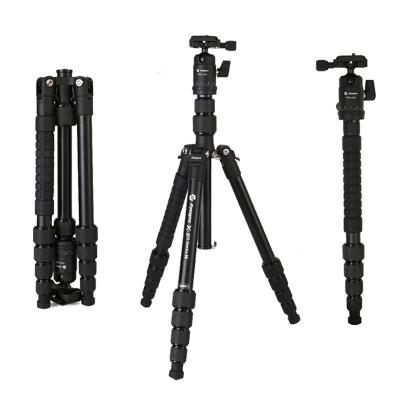 China Hotsale Professional PORTABLE Monopod Aluminum Tripod with Ball Head for Outdoor Adventure for sale