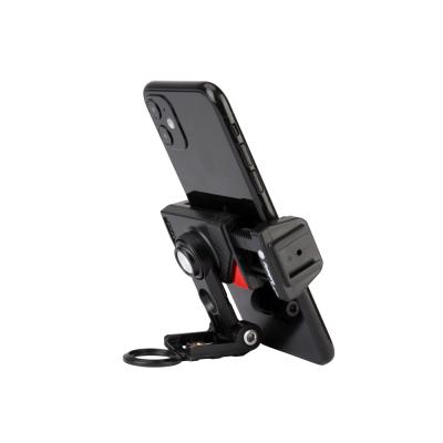 China New Design Adjustable Tripod Mount Mobile Phone Clip Smartphone Tripod Stand Easy Use for sale