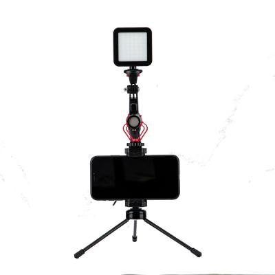 China New iStabilizerus Smartphone Video Microphone Kit, Video Conference Lighting Vlogging Kit VK-1 for sale