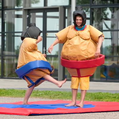 Cina Inflatable Sumo Mat Junior Sumo Suits rental or home use game and sale of Mat Inflatable Sumo Wrestling For in vendita