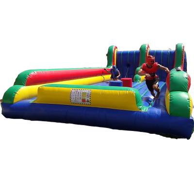 Cina Rental Or Home Use Interactive Inflatable Games Inflatable Bungee Race Joust Combo For Sale in vendita