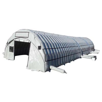 China Outdoor rental or home use giant marquee shelter construction events, inflatable party event tent with 3 rooms for sale à venda