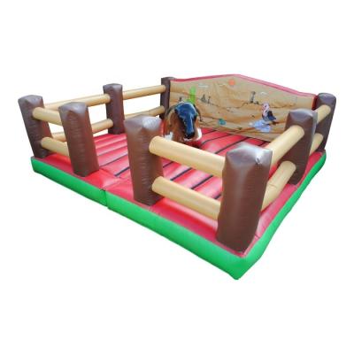 China Inflatable Rodeo Bull Bronco Bucking, Hot Sale Inflatable Kids Mechanical Bull For Rental Or Home Use For Sale for sale