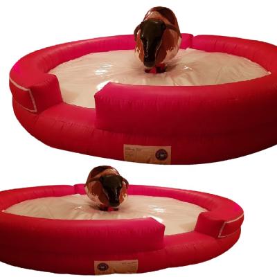 China Bull Inflatable Mechanical Bull Mattress Bullfighting Rodeo Rodeo Videos Bull Rental Machine Rental Or Home Use For Sale for sale