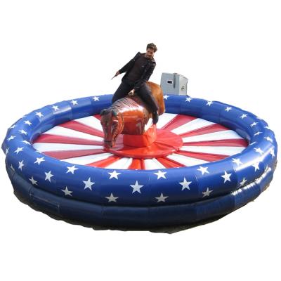 Cina Rental Or Home Use Mechanical Bull Rodeo Bull Riding Game Rodeo Inflatable Horse For Sale in vendita