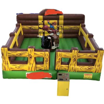 Chine High Quality Crazy Inflatable Motor Rental Or Home Use Mechanical Mecanic Games Rodeo Bull Riding Machine For Sale à vendre