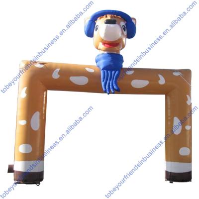 China Outdoor Artificial Inflatable Deer Arch Party Canopy Customized by Wholesale Rental Use or Home for Event Decoration en venta