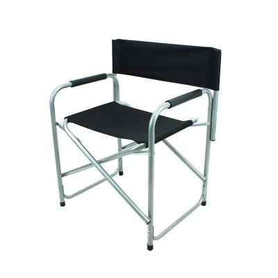 China Portable Latest Double-Layer Cotton Pad Aluminum Alloy Manager Fishing Stool Portable Folding Outdoor Lounge Chair for sale