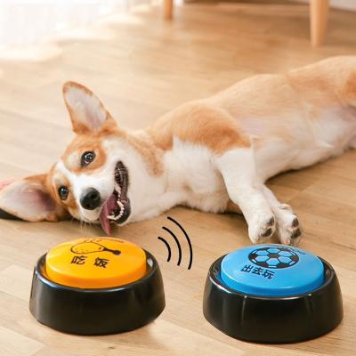 China Viable Improve Pet IQ Training Dog Pet Button Communication Pet Button Voice Talking Unhindered Toy for sale