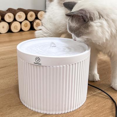 China Factory Automatic Sale PAPIFEED Super Quiet Non-slip Automatic Dog Cat Pet Drinking Water Fountain for sale