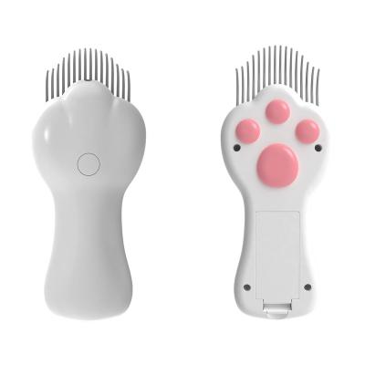 China PAPIFEED Multifunctional Cat Stored 2 in 1 Interactive Laser Cat Claw Cat Comb Toy Comb Laser Pointer Red LED Light for sale