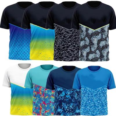 China New Summer Breathable Workout Quick Dry Gym Wear Mens Clothing Custom Logo T-shirt Cotton Spandex For Men for sale