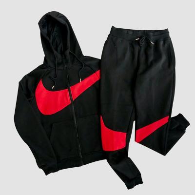 China Wholesale Plus Size Clothing Plus Size Mens Tracksuits Sportswear With Zipper Jogging Mens Hoodies And Sweatshirts for sale