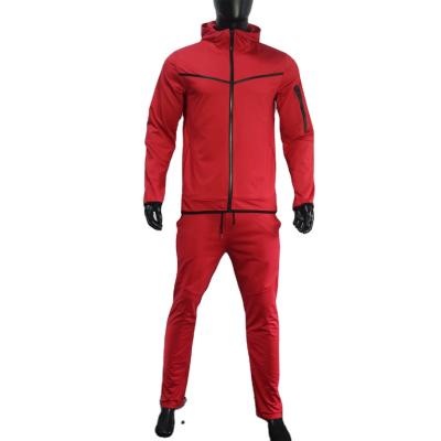 China Plus Size OEM Mens Clothing Customize Hoodies Sweat Suits Pants Set With Zipper Mens Tracksuits Sweatshirts Jogging Suits for sale