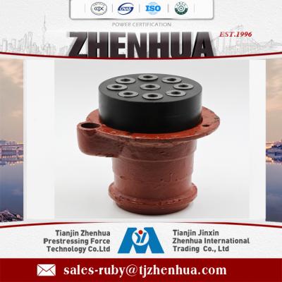 China RAILWAY/BRIDGE/ROAD/BUILDING prestressed tension (stretching) multi-hole prestressing anchor grape for 15.24 pc strand for sale