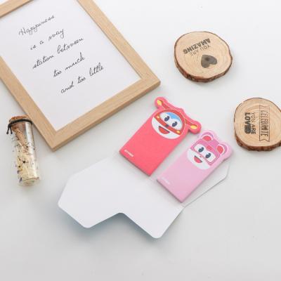 China Cartoon Self Adhesive Cheap Custom Sticky Note Bulk Note Pad for sale