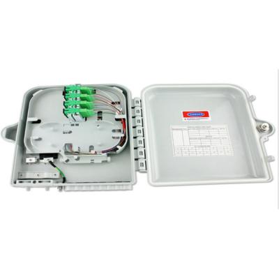 China Wall Mounted 16 Core FTTH FTTH Distribution Fiber Optic Common Optic Terminal Box for sale