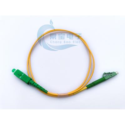 China FTTH SC/APC-SC/UPC 2.0mm SX Patchcord Fiber Optic Drop Cable Patch Cord Pigtails for sale