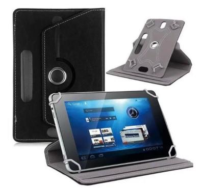 China Wholesale Lightweight Leather Universal 7 Inch Tablet Case With 360 Degree Rotation, Universal Android Tablet Case for sale