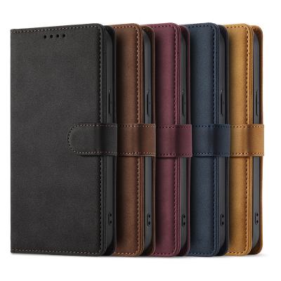 China 2021 Anti-fall Card Slots Wallet Luxury Multifunctional Leather Back Cover Phone Case PU Flip Leather Mobile Case For 12 for sale