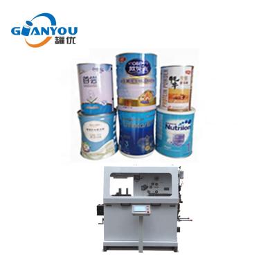 Cina Food Round Can Food Cookie Tin Can Making Machine Small Cans Production Line in vendita