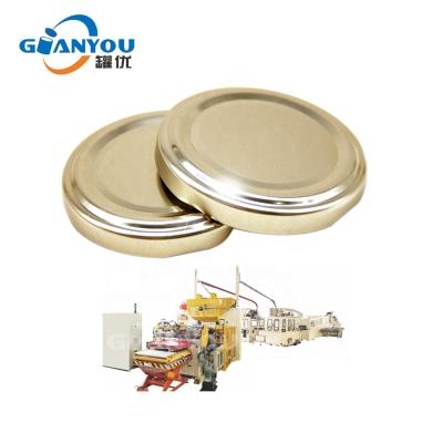 China Other Automatic Twist Off Cap Making Machine Tin Can Stand Up Cap Bottle Jar Production Line zu verkaufen