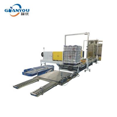 China Food tin can palletizer and depalletizer, automatic for sale