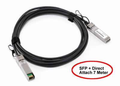 China OEM SFP+ Direct Attach  Cable 7 Meter For Fiber Channel / Storage Servers for sale