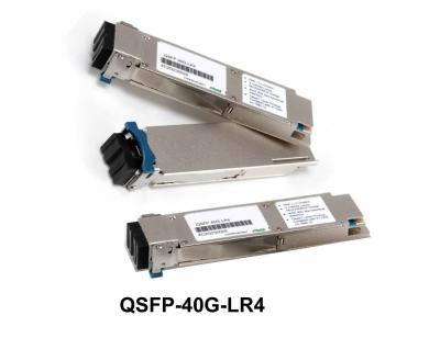 中国 クォード SMF QSFP + 光学トランシーバー LR4 の小さい形態要因プラグイン可能なトランシーバー 販売のため