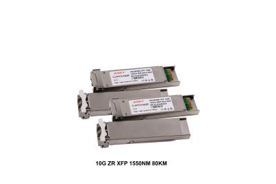 China ZR 80km 1550nm XFP optischer Transceiver, Cisco-Faser-optisches Modul zu verkaufen