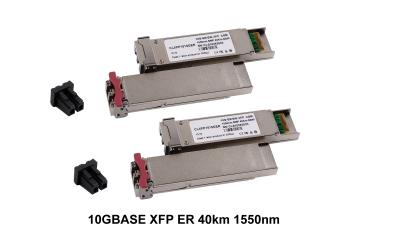 China 40km Ethernet Duplex LC XFP Optical Transceiver , Single Fiber Transceiver for sale