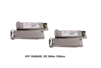 China optisches Transceiver 10GBASE 1550nm 100km XFP ZR OC-192 für SDHL STM-64 zu verkaufen