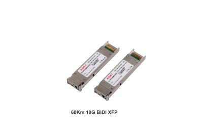 China 60km BIDI Optical Transceiver Modules , XFP Fiber Transceiver For Networking Equipment for sale